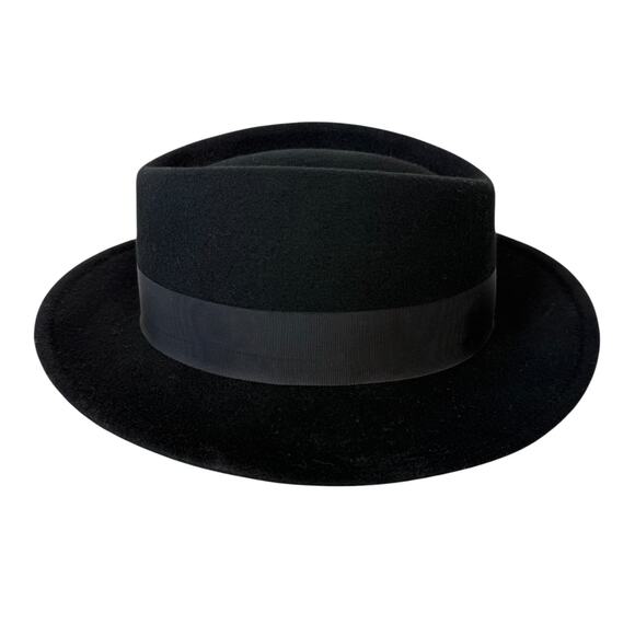 Vintage Street Smart by Betmar Fedora Hat 100% Wool Felt Women's Made in USA - Picture 11 of 15